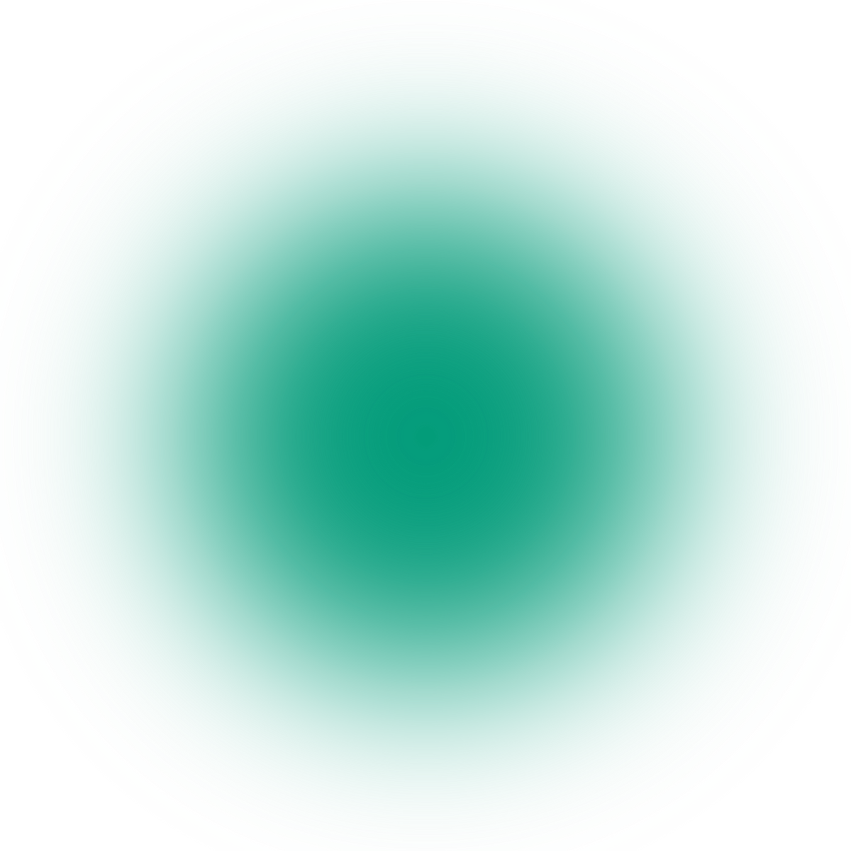 Green Blush Blur Circle