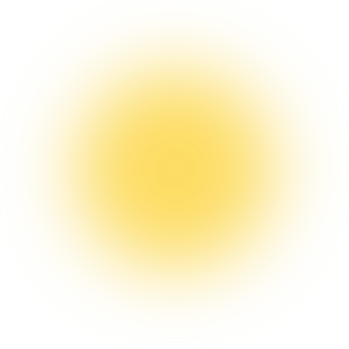 Yellow Blush Blur Circle
